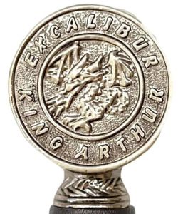 Knauf Schwert Excalibur mit Schwertscheide