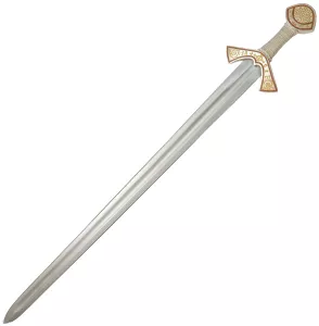 Klinge Langeid Wikingerschwert mit Scheide und Gürtel Um 1030