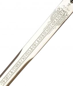 logo El Cids Schwert Tizona Silbern von Marto