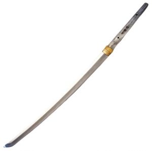 mit Angel Samurai Wakizashi Murakami + Gomai + gefaltet