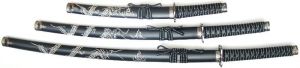 mit Saya Schwerterset Drachen Samurai Katana