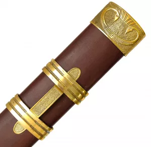 Mundblech Wikingerschwert aus Damaststahl von Cold Steel