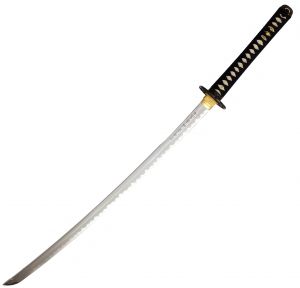 ohne Saya Katana der Ehre echtes Samuraischwert + Kobuse