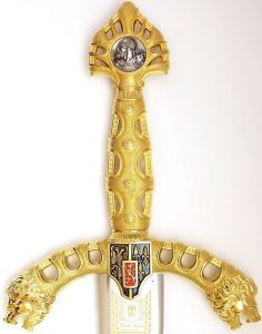 Roland Schwert Gold Edition Der Griff