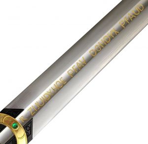 Schriftzerichen The Witcher Schwert aus der Netflix Serie