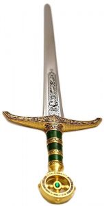 Seitlich Gold Sonderedition von Locksley Schwert