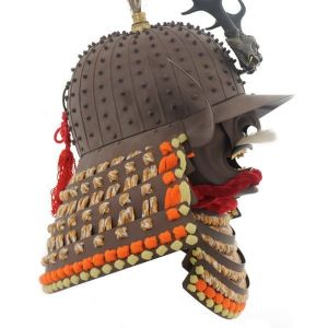 Seitlich Samuraihelm Daisho Kake