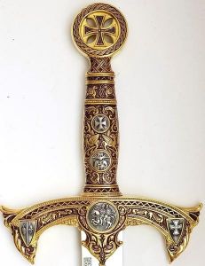 Templer Schwert Bronze und Silber von Marto kaufen Der Griff