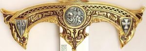 Templer Schwert Bronze und Silber von Marto kaufen Parierstange