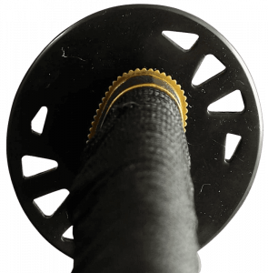 Tsuba Budds Schwert Damast gefaltetes Samuraischwert Hanzo
