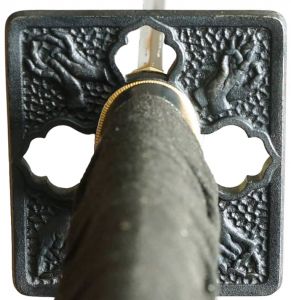 Tsuba Practical Shinobi von Hanwei echtes Ninja Schwert