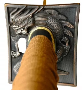 Tsuba Ninja Schwert Drache