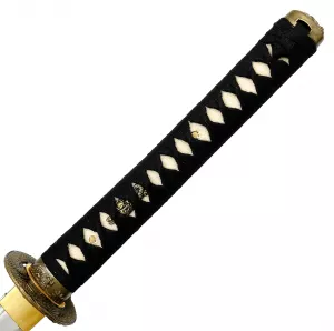 Tsuka Katana Choshu Yamoto + Kobuse + Damast- gefaltet