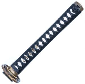 Tsuka Toyohi echtes Samurai Schwert Katana + Drachen Gravur + Kobuse