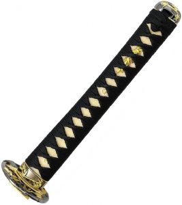 Tsuka Samurai Katana Masaru + Kobuse + Hamon + Kirschblüte