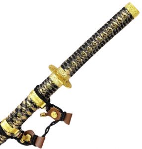 Tsuka Samurai Katana Schwerter schwarz Set