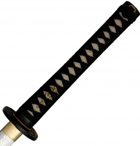 Katana Phönix mit Damastklinge