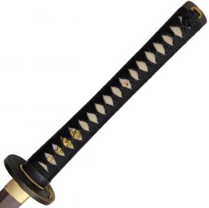 Tsuka Katana Phoenix Red Black + gefaltet