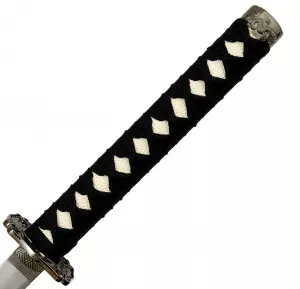 Tsuka schwarze Samurai Schwerter Drachen 3er Set