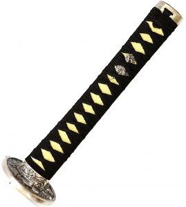 Tsuka Schwarzes Katana Samuraischwert von Marto