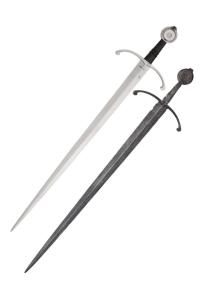 Vergleich Royal Armouries Ritterschwert, 15. Jh., nach Museumsvorlage – echt und scharf