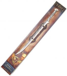 Verpackung Thranduil Schwert aus Der Hobbit