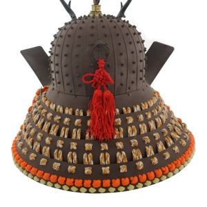 von Hinten Samuraihelm Daisho Kake