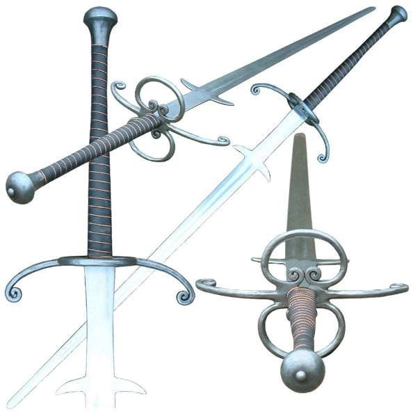 Zweihänder- Zweihandschwert + Schaukampfschwert Raban