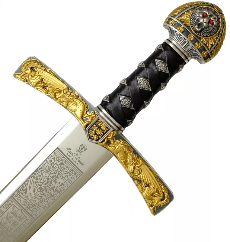 Der Griff Schwert König Richard Löwenherz