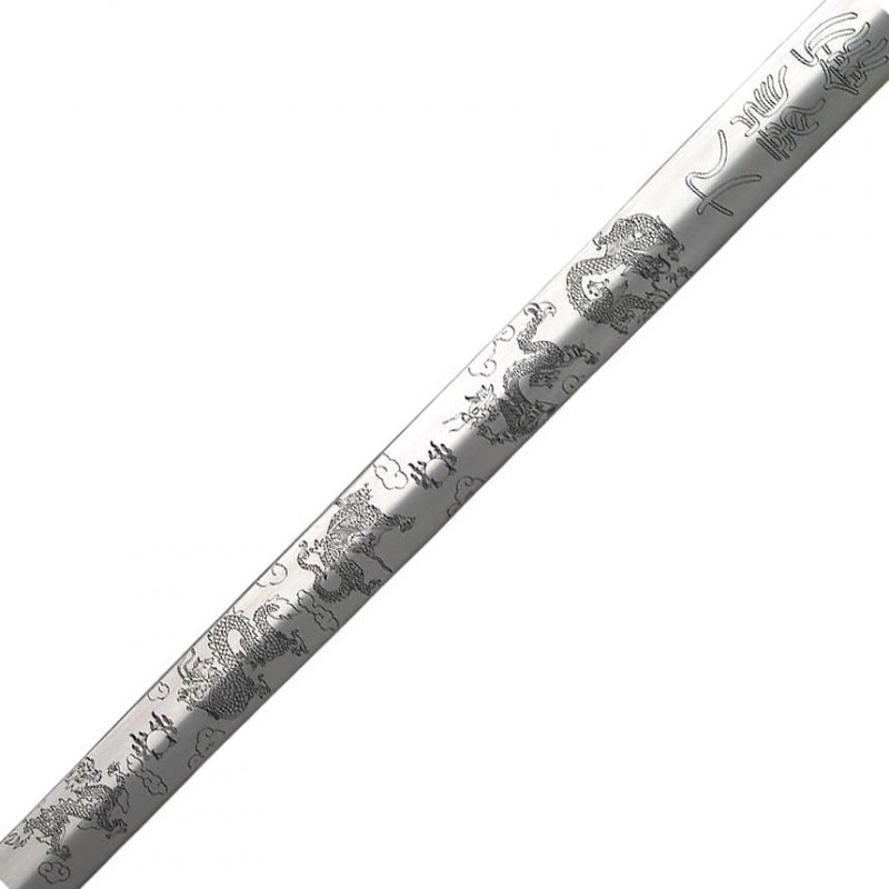 detail andere seite Tai Chi Schwert Drachenklinge Banpo