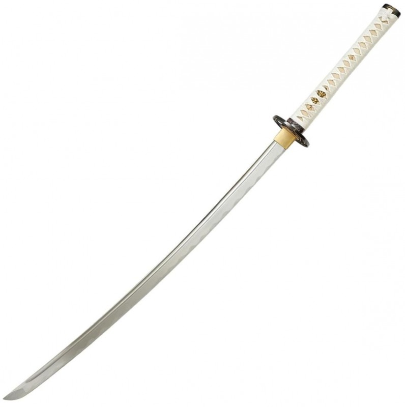 Klinge Samuraischwert - Katana mit schwarz roter Saya