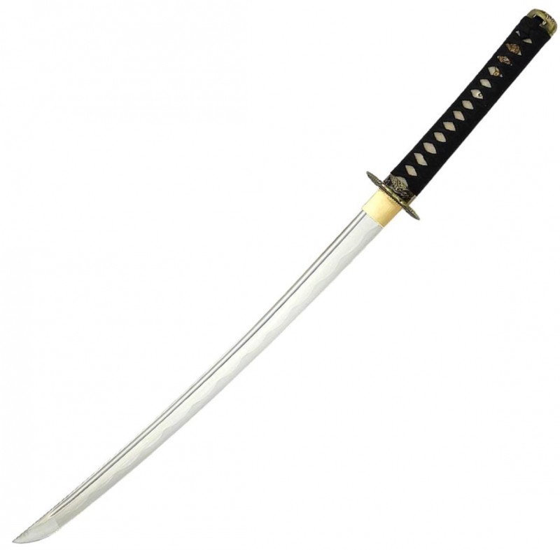 Die Klinge Wakizashi für Iaito Samurai Ryota stumpfe Klinge