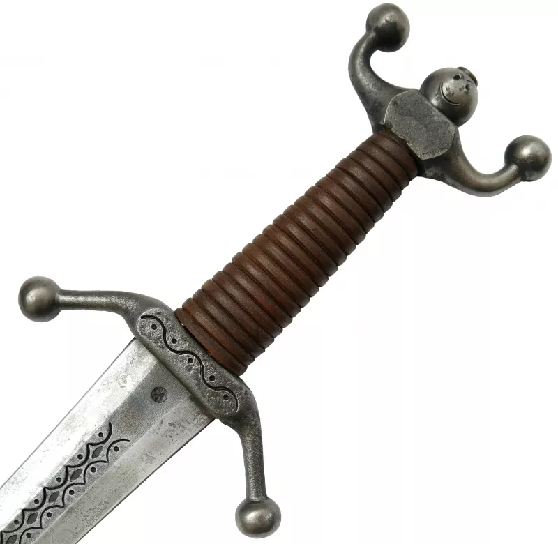 Der Griff Keltischen Langschwert + scharf + kampfschwert