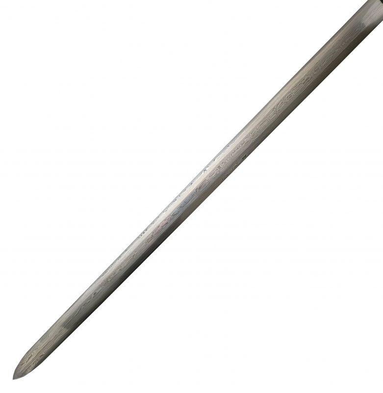Klinge Blade Schwert Damast- gefaltet mit Rückenscheide