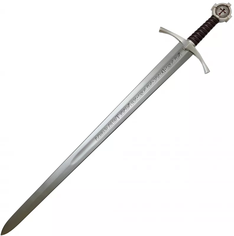 Klinge Templerschwert echtes und scharf Accolade das Ritterschlagschwert