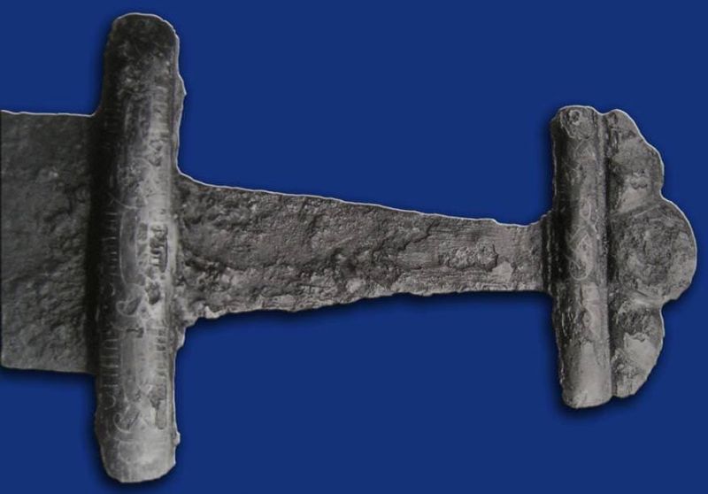 Wikingerschwert Replik – Metall, 98cm, Mit Lederscheide, Für Mittelalter-Fans