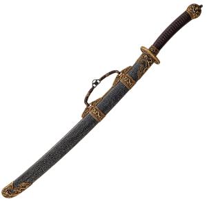 Dao Säbel des Kublai Khan aus Damaststahl Dao Säbel des Kublai Khan aus Damaststahl