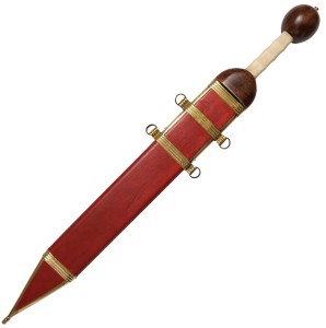 Gladius Schwert der römischen Legionäre mit Scheide