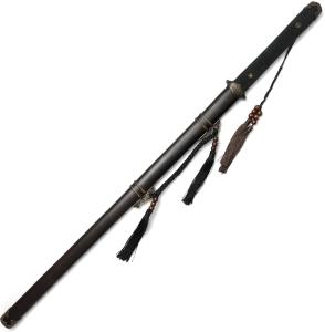 Hattori Hanzo Ninjaschwert mit Damastklinge und Gravur Hattori Hanzo Ninjaschwert mit Damastklinge und Gravur