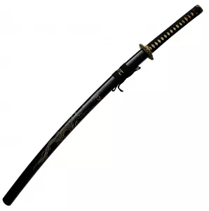 Katana- Samuraischwert Suzaku Drache + Kobuse + gefaltet