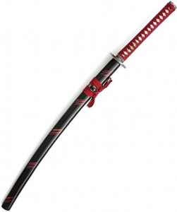 Red Samurai Schwert / Katana + r...