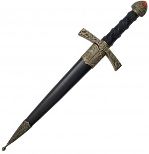Ritterdolch Ivanhoe mit Scheide