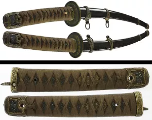 Tsuka Katana- Kapitän der Kaiserlichen Japanische Marine aus Tamahagane