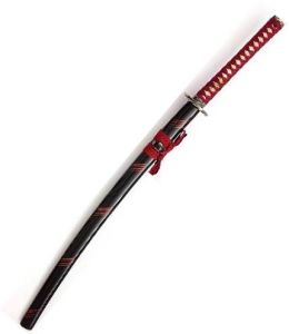 Das Katana Horikawa Schwarz Rote...