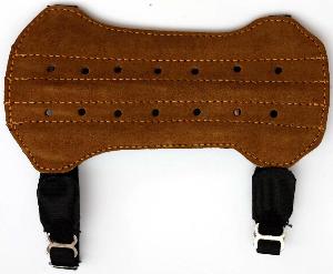 Bogensport Armschutz kurz aus Wildleder kaufen Bogensport Armschutz kurz aus Wildleder kaufen