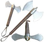 Doppelbeil kaufen mit Lederschlaufe am Schaftende Doppelbeil kaufen mit Lederschlaufe am Schaftende