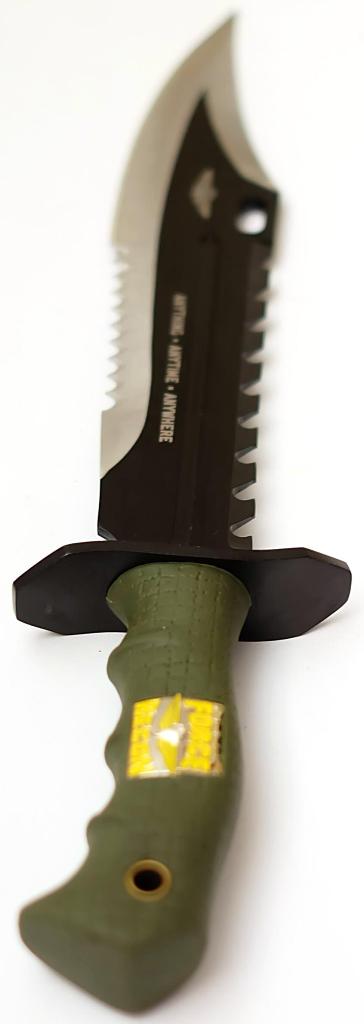 Kampfmesser Marine Force Recon Sawback Bowie seitlich Kampfmesser Marine Force Recon Sawback Bowie seitlich