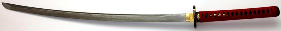 Kappa Katana - Samuraischwert + Gefaltet - Damast ohne saya Kappa Katana - Samuraischwert + Gefaltet - Damast ohne saya