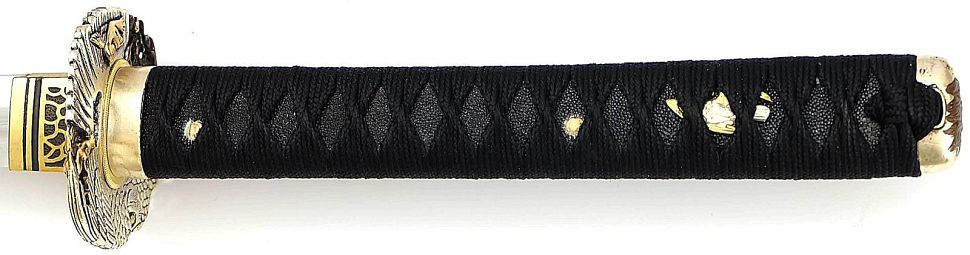 Katana- Samurai Schwert aus Damast- gefaltet Adler Katana- Samurai Schwert aus Damast- gefaltet Adler