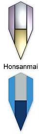 Katana klingenaufbau Honsanmai Katana klingenaufbau Honsanmai